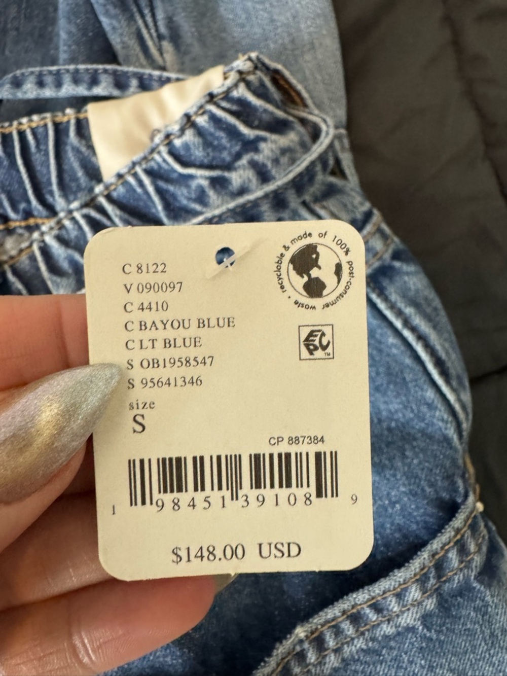 We The Free Light crvy outlaw mid-rise wide leg - Picture 5 of 5